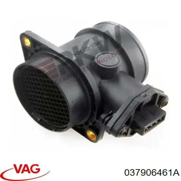 Датчик массового расхода воздуха VAG 037906461A цена, от 30.12 USD