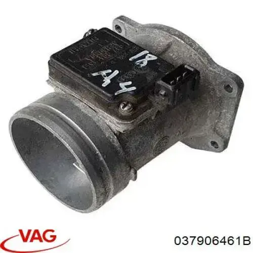 037906461B VAG sensor de fluxo (consumo de ar, medidor de consumo M.A.F. - (Mass Airflow))
