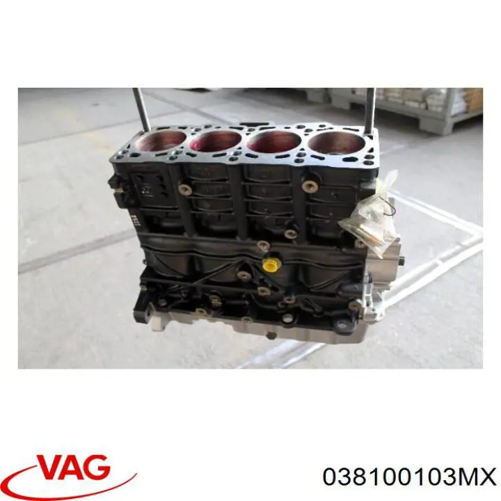  Motor montado Volkswagen Polo IV hatchback (9N, 9A) (2001 - 2014) IV