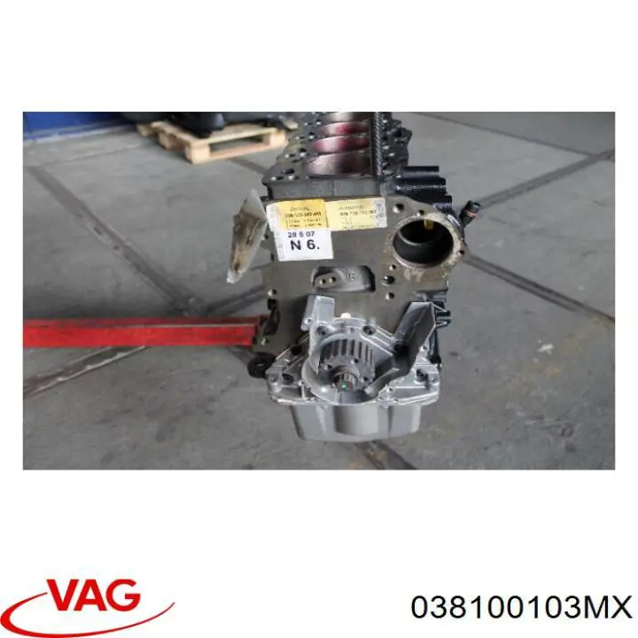 Motor montado para Volkswagen Polo IV 9N, 9A