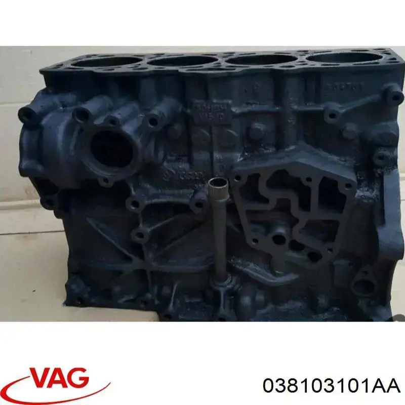 038103101AA VAG Блок цилиндров