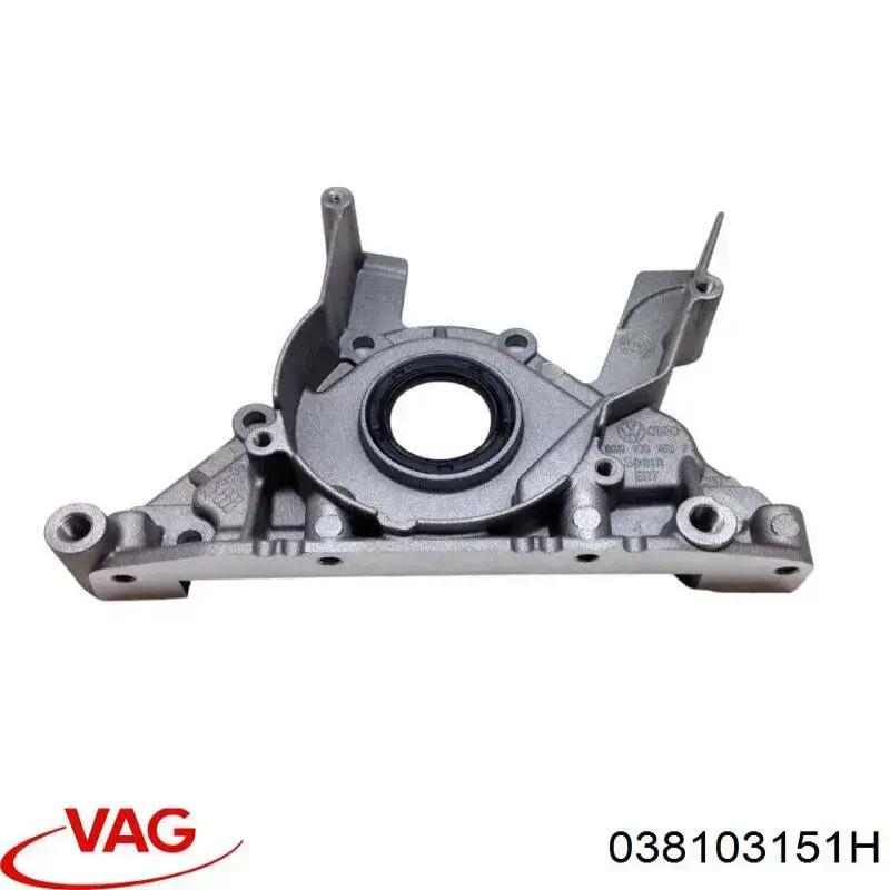 038103151H VAG Cubierta motor delantera original y equivalente