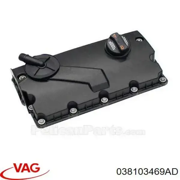 Tampa de válvulas 038103469AD VAG