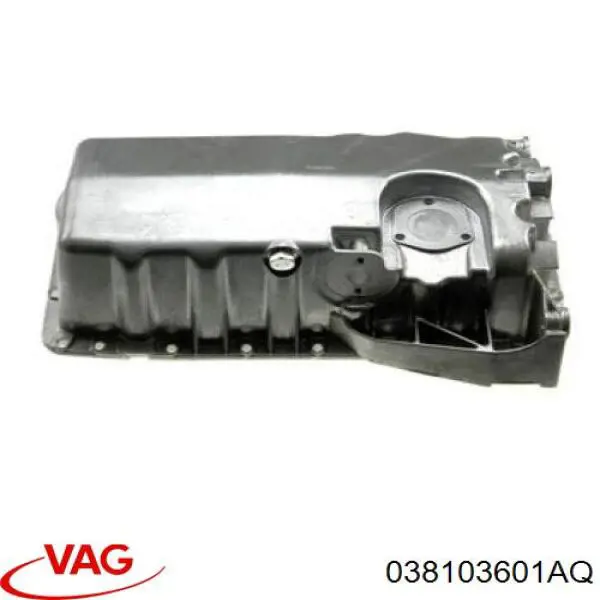 Поддон масляный картера двигателя VAG 038103601AQ