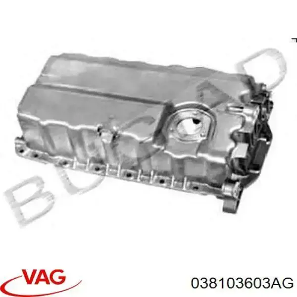 Поддон двигателя 038103603AG VAG