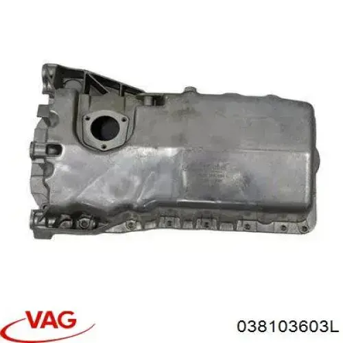 Поддон масляный картера двигателя VAG 038103603L