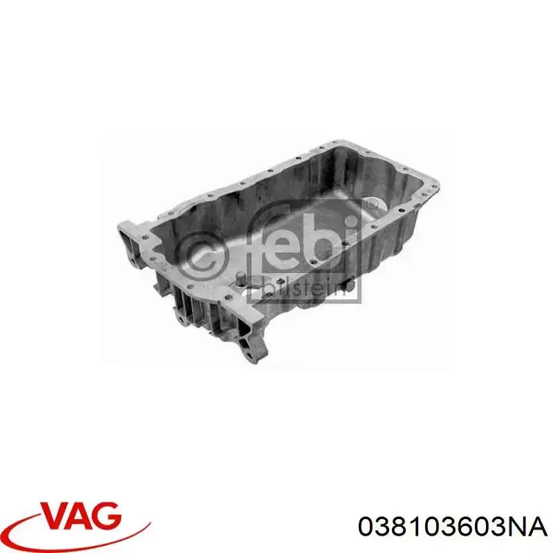 Масляный поддон двигателя VAG 038103603NA цена, от 38.81 USD