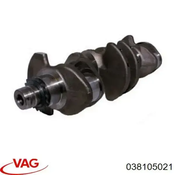 038105021 VAG Коленвал двигателя