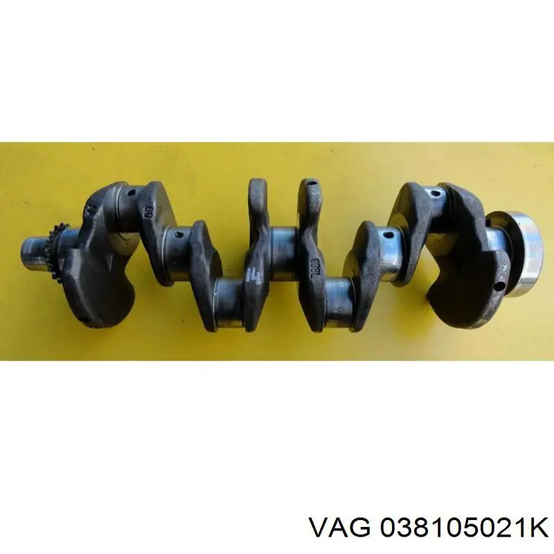 038105021K VAG Коленвал двигателя