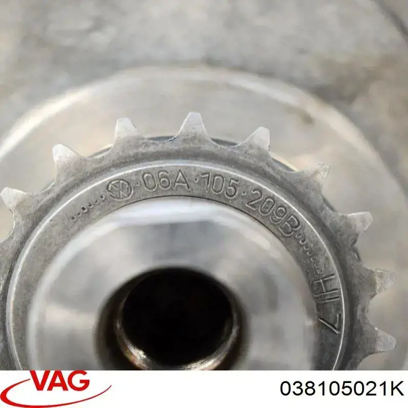 Вал коленчатый и маховик VAG 038105021K цена, от 128.72 USD