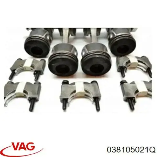 Коленвал двигателя на Skoda SuperB II 3T4