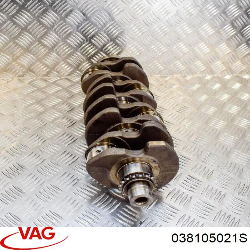 038105021S VAG Коленвал двигателя