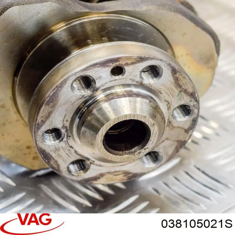 Коленвал 038105021S VAG