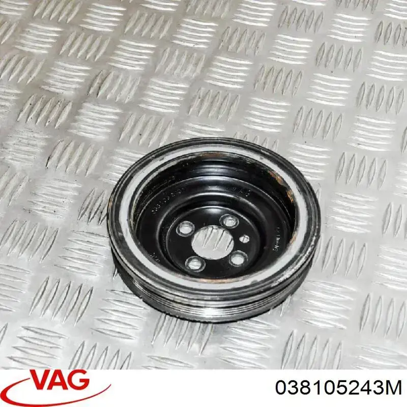 Купить 038105243M VAG Шкив-демпфер коленвала