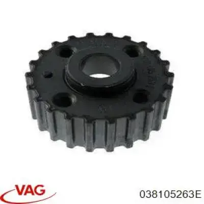 Звездочка привода коленвала 038105263C VAG