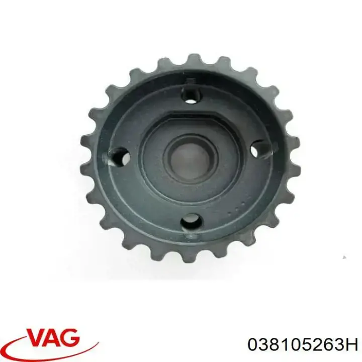 Звездочка привода коленвала 038105263H VAG