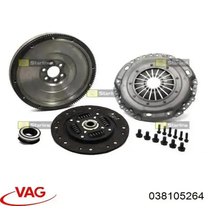 Маховик 038105264 VAG
