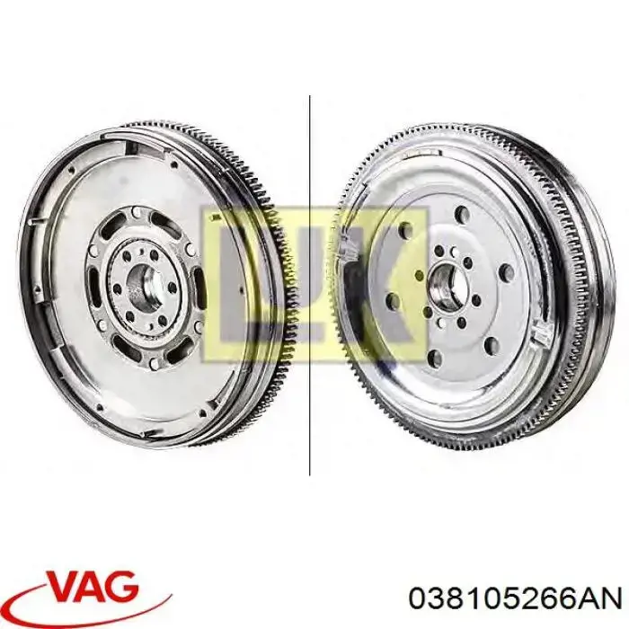 Купить 038105266AN VAG Маховик с зубчатым ободом