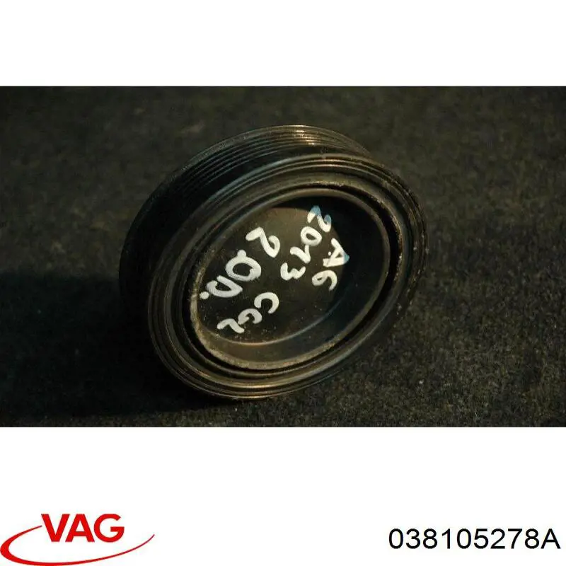 038105278A VAG Крышка (заглушка) шкива коленвала
