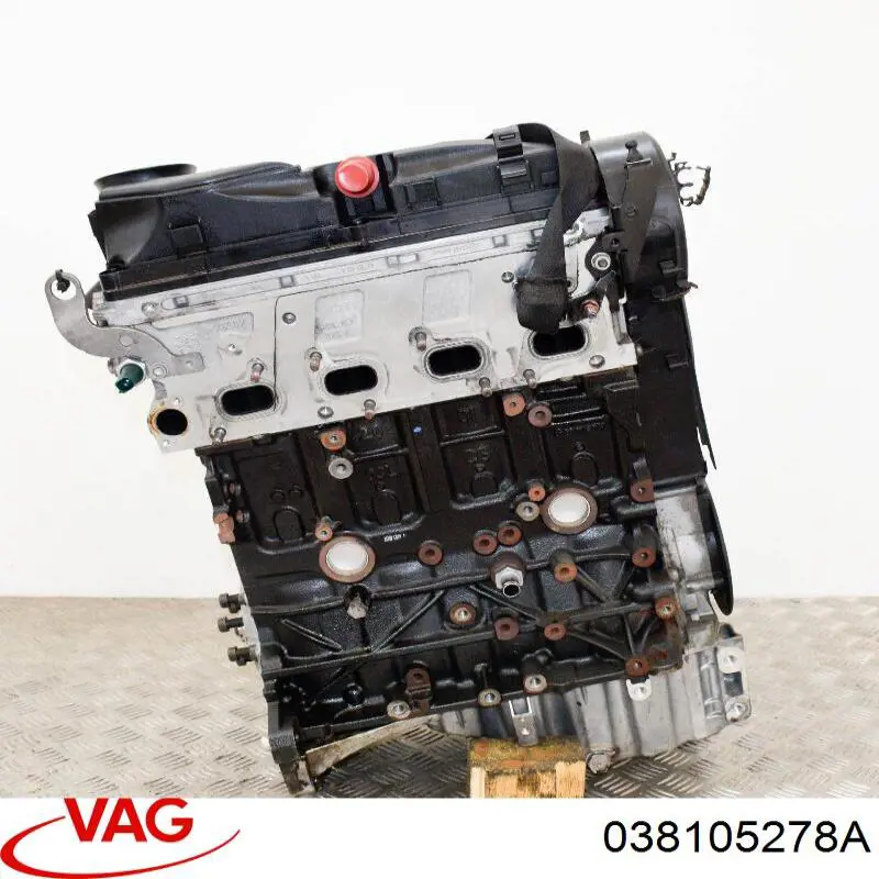 Крышка (заглушка) шкива коленвала 038105278A VAG