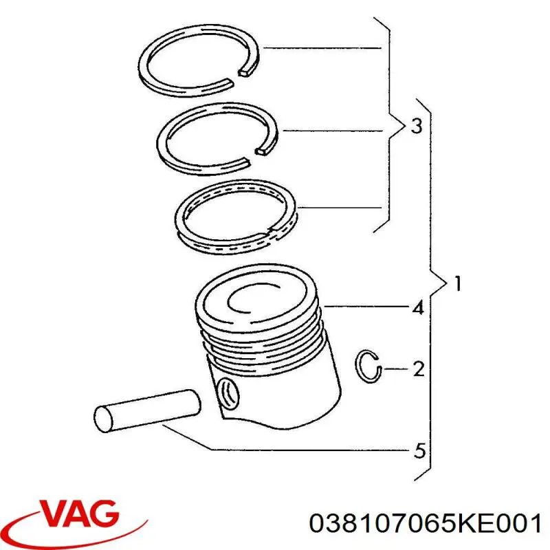 038107065KE001 VAG 