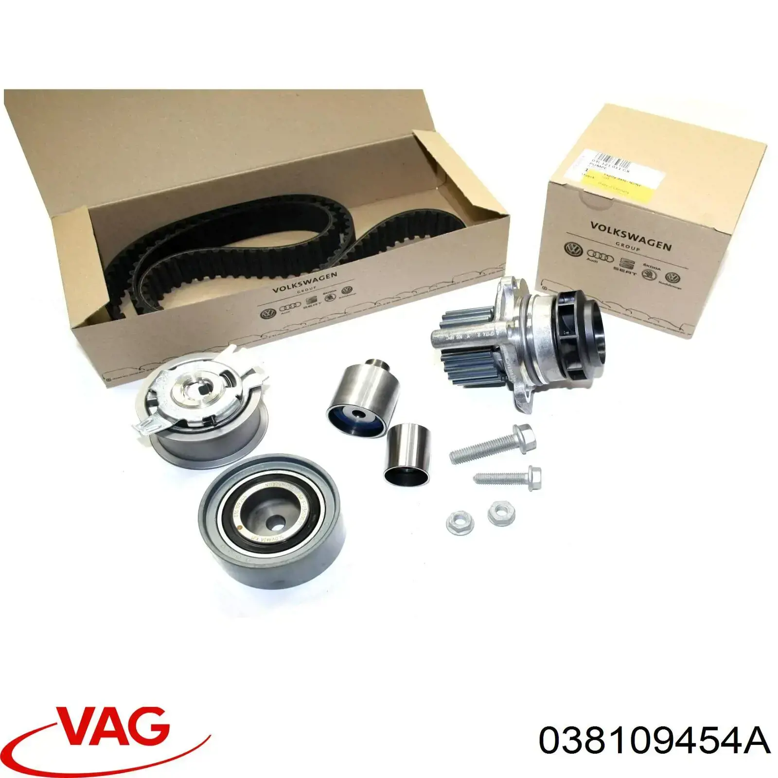 Болт (гайка) крепежа 038109454A VAG