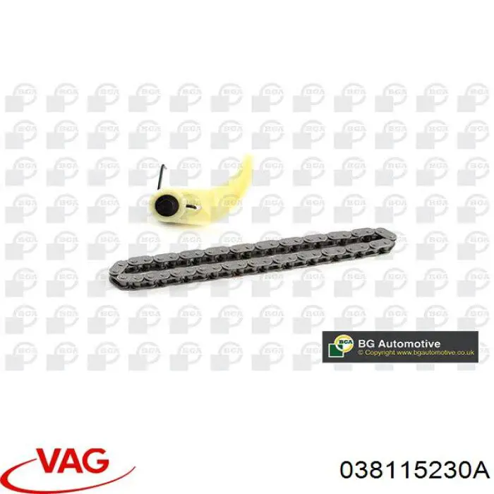Цепь масляного насоса 038115230A VAG
