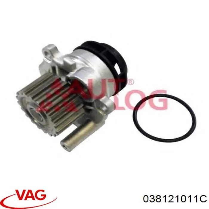 Помпа охлаждения VAG 038121011C цена, от 33.47 USD