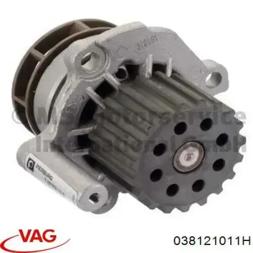 Помпа охлаждения VAG 038121011H цена, от 22.63 USD