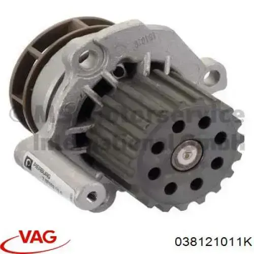 Помпа охлаждения VAG 038121011K цена, от 13.94 USD