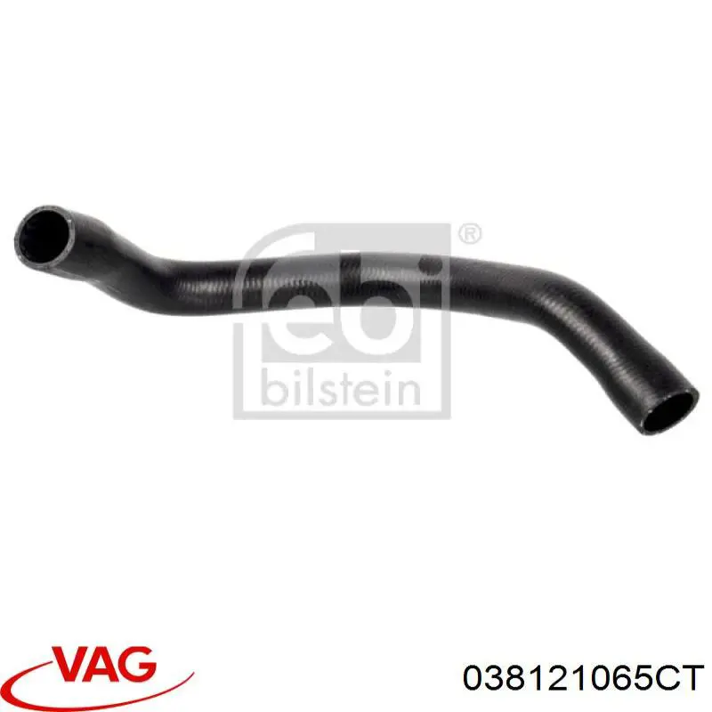Шланг/патрубок системы охлаждения VAG 038121065CT цена, от 31.03 USD