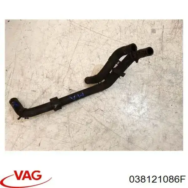 Патрубок термостата VAG 038121086M