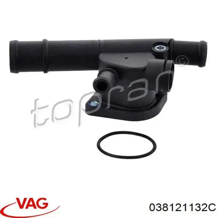 Фланец системы охлаждения 038121132C VAG