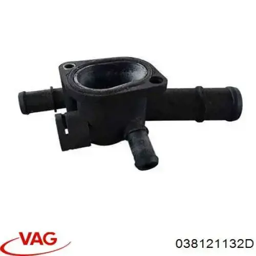 Фланец системы охлаждения 038121132D VAG