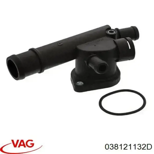 Фланец системы охлаждения VAG 038121132D цена, от 5.07 USD