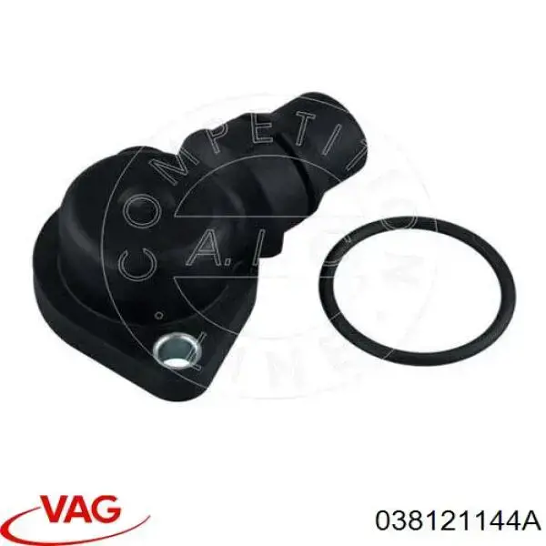 038121144A VAG Brida del sistema de refrigeración (triple) original y equivalente