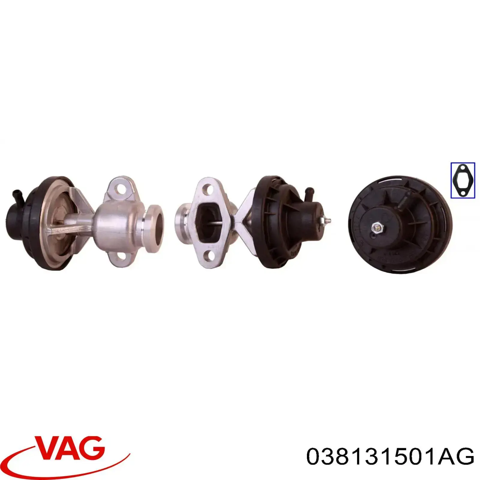 Приборы управления системы рециркуляции VAG 038131501AG цена, от 19.00 USD
