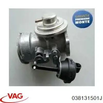 Купить 038131501J VAG Клапан EGR системы рециркуляции отработавших газов