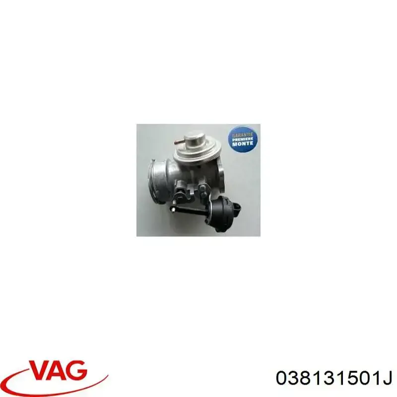 Клапан EGR, рециркуляции газов VAG 038131501J