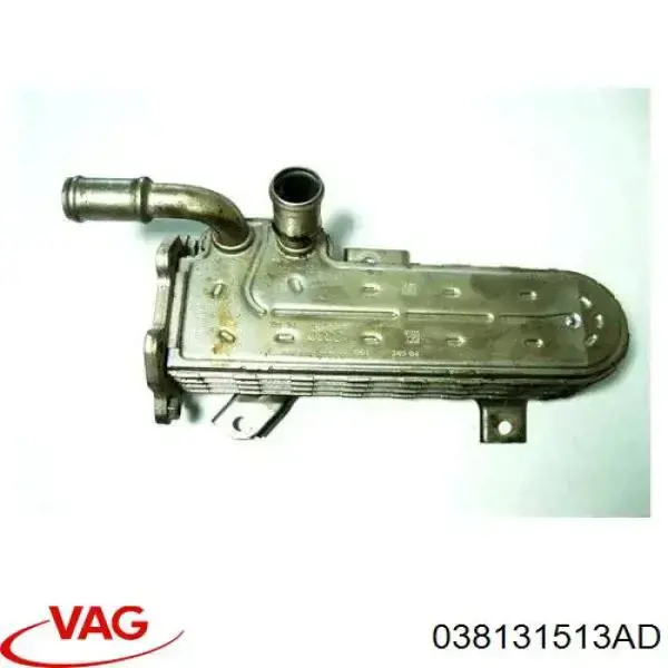 Радиатор системы EGR рециркуляции выхлопных газов VAG 038131513AD