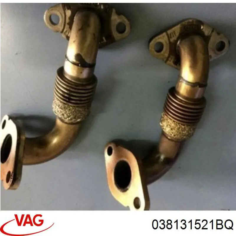 Патрубок системы рециркуляции отработавших газов VAG 038131521BQ цена, от 41.04 USD