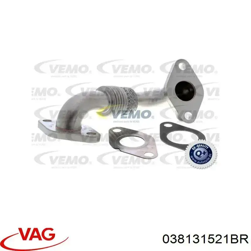 Патрубок системы рециркуляции отработавших газов VAG 038131521BR цена, от 17.12 USD
