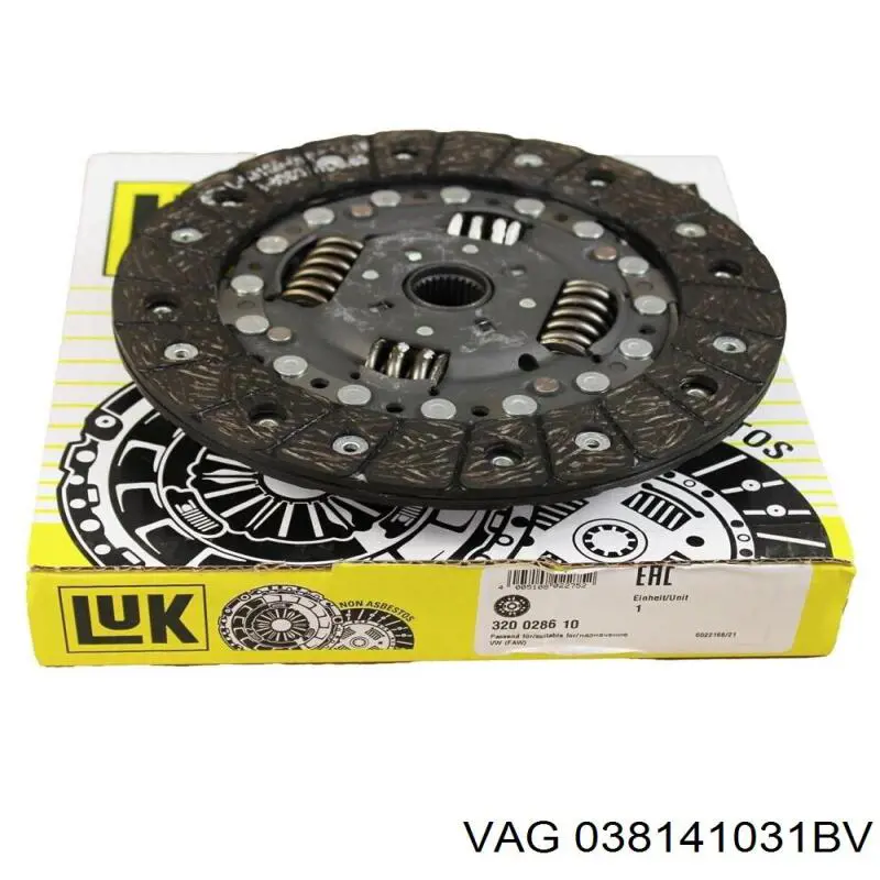 Купить 038141031BV VAG Диск сцепления
