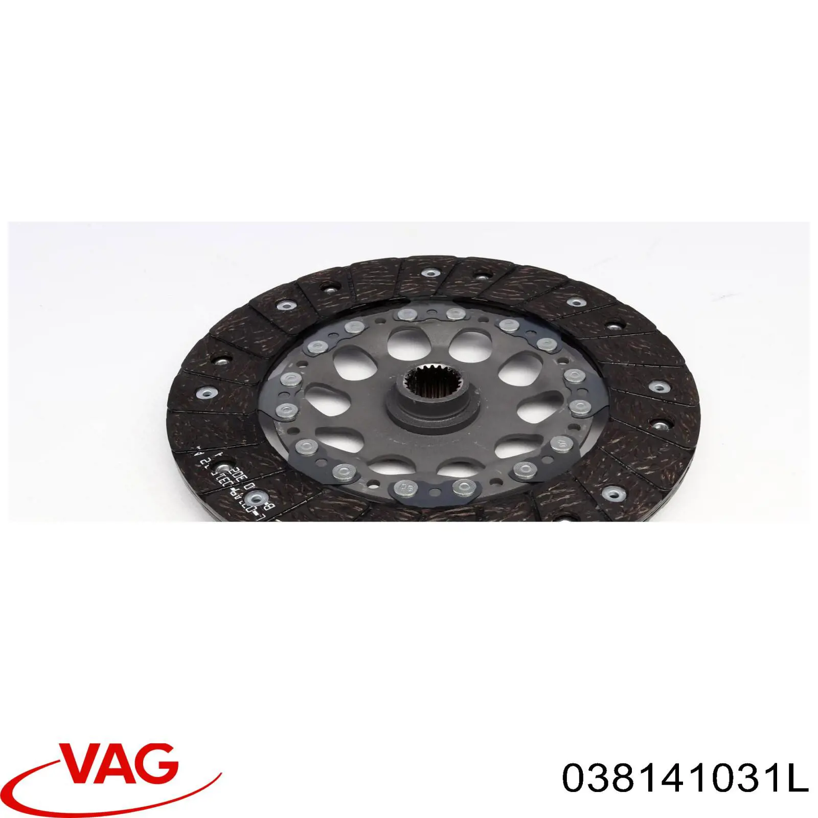 Диск сцепления VAG 038141031L