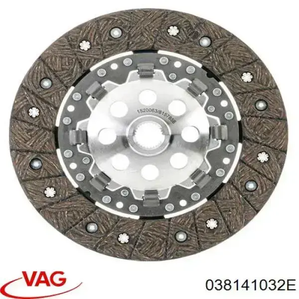Диск сцепления VAG 038141032E цена, от 133.18 USD