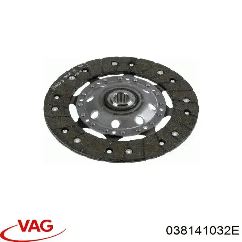 Диск сцепления VAG 038141032E