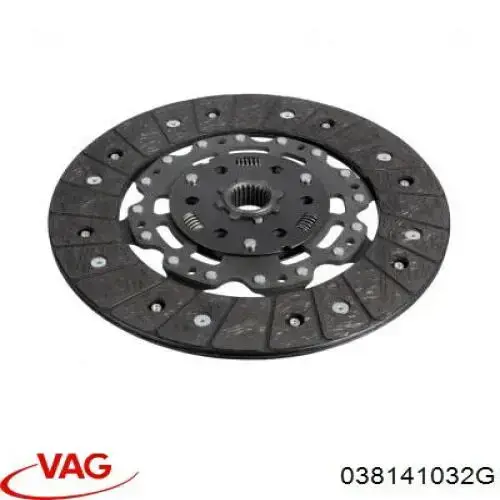 Диск сцепления VAG 038141032G