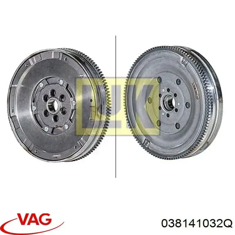 Диск сцепления VAG 038141032Q цена, от 168.64 USD
