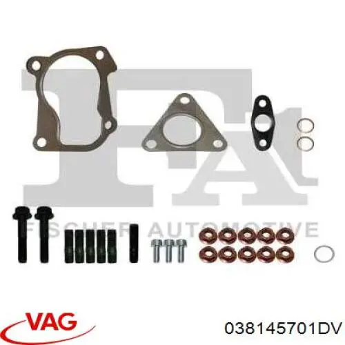 Турбина 038145701DV VAG