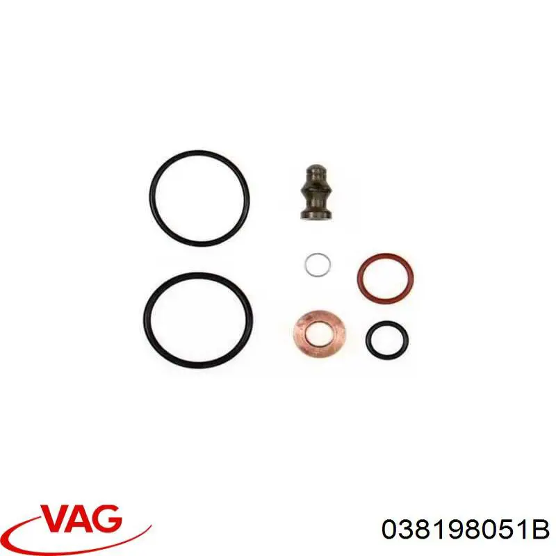 Комплект форсунок VAG 038198051B цена, от 9.72 USD